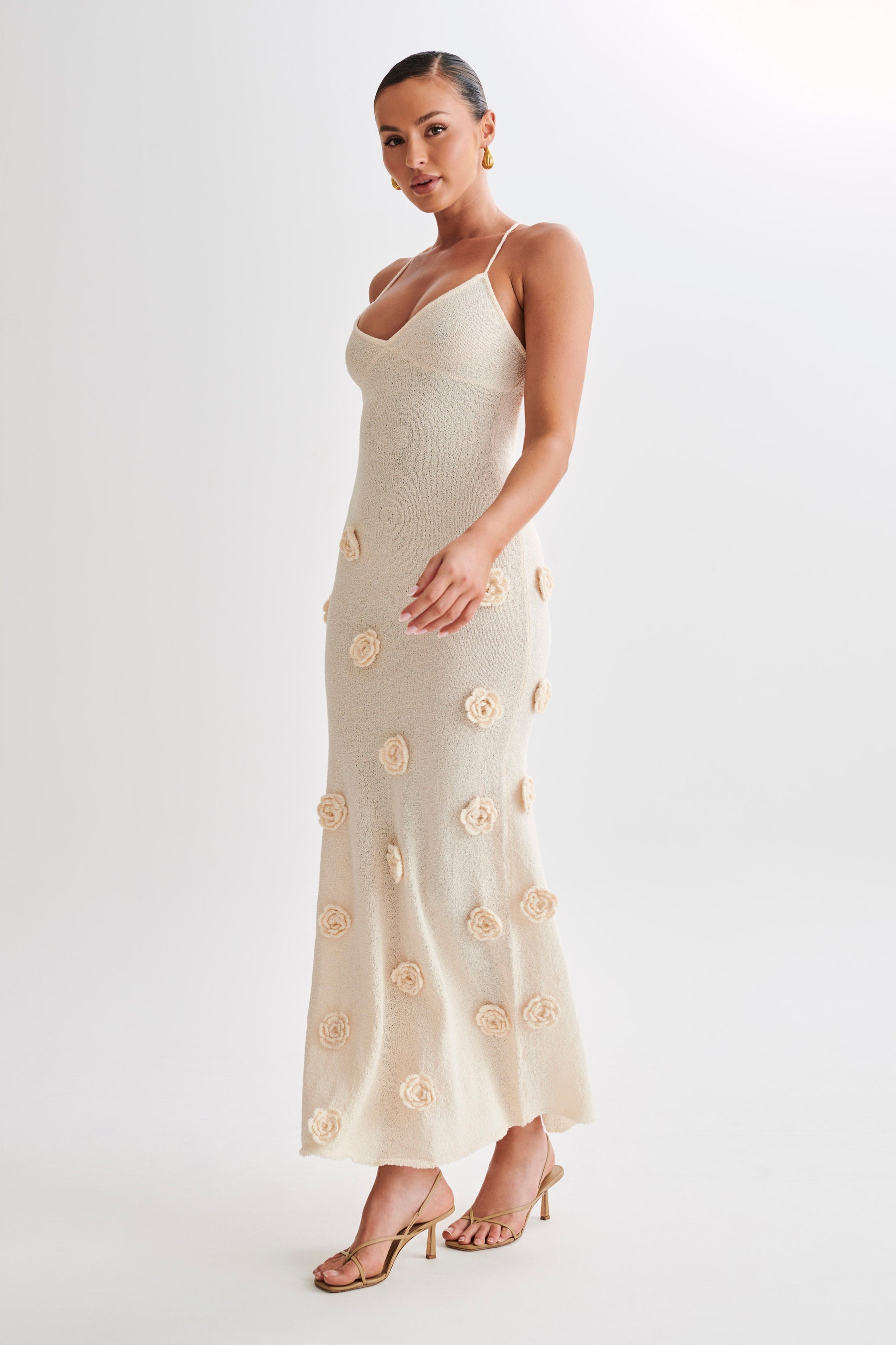 Vestido Longo Tricot Floratta