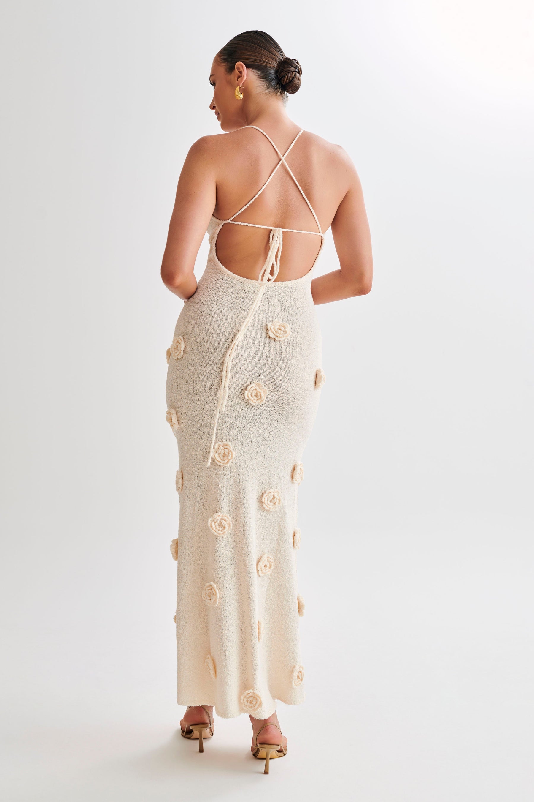 Vestido Longo Tricot Floratta