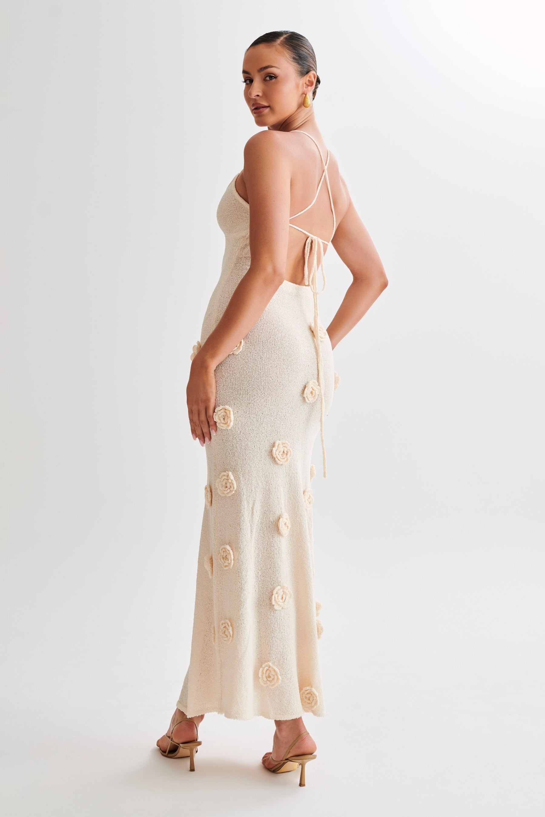 Vestido Longo Tricot Floratta