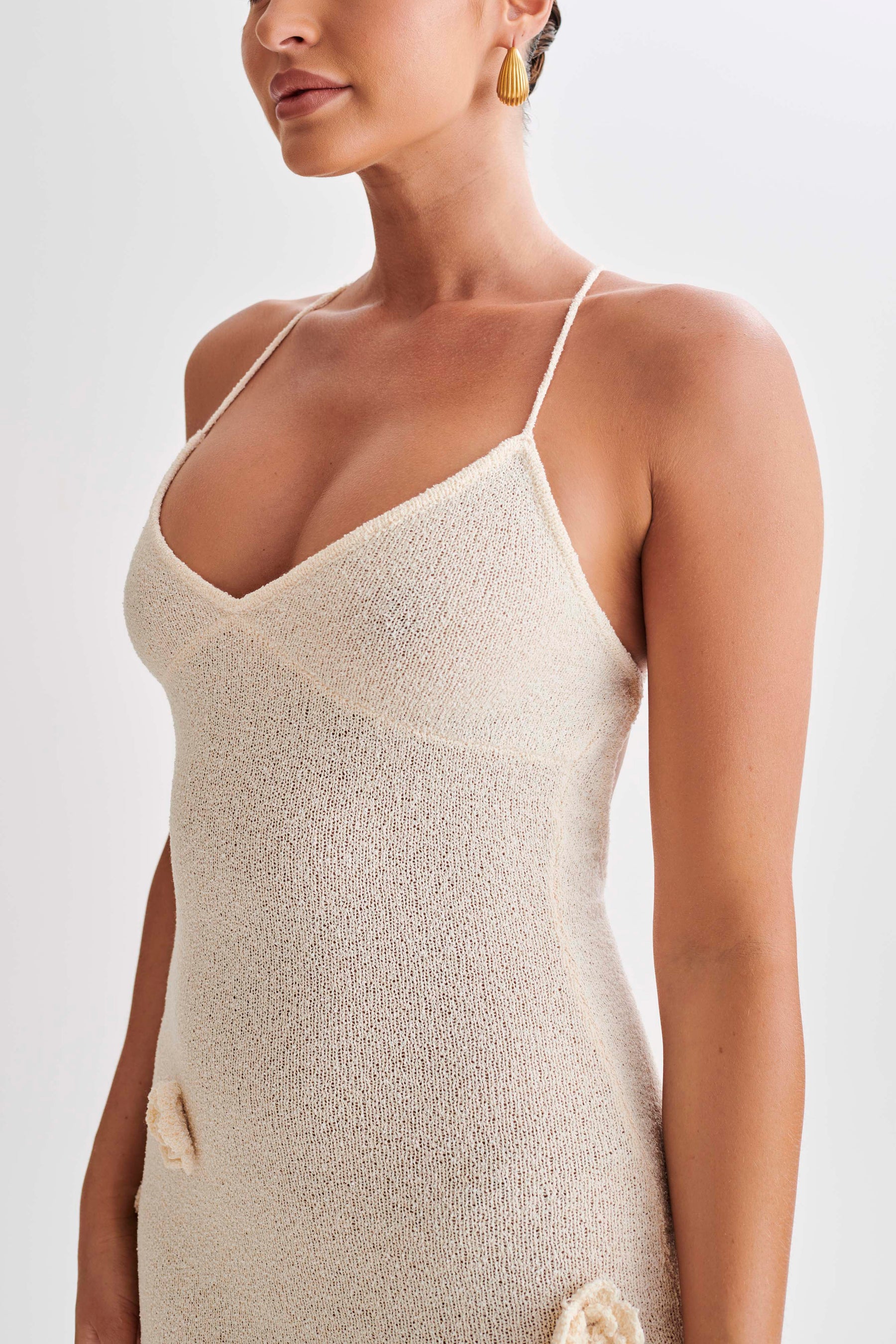 Vestido Longo Tricot Floratta