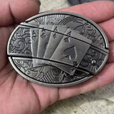 3 em 1 - Fivela + Canivete + Cinto de sua preferência